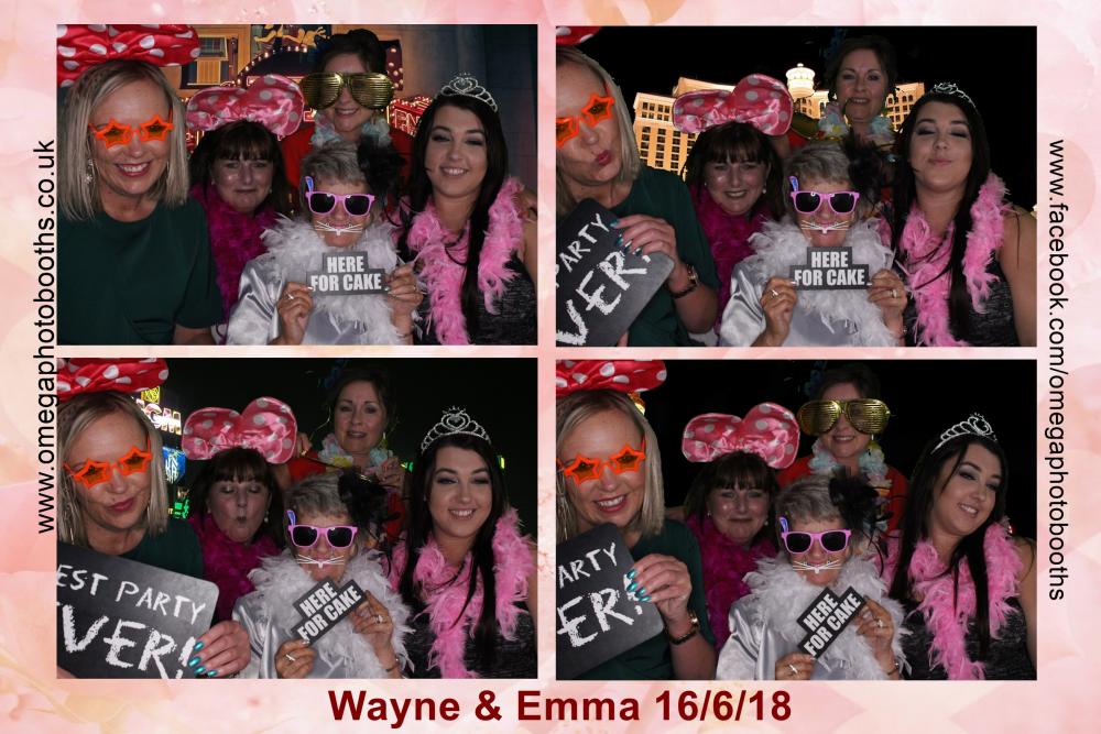 Emma & Wayne's Wedding | View more photos from the event at gallery.omegaphotobooths.co.uk/u/Omega-Photobooths/Emma-Waynes-Wedding